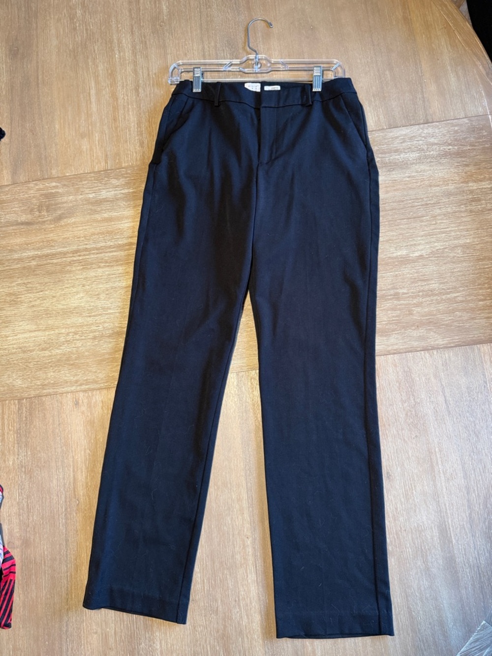 a new day Black womens Dress Pants - Straight leg